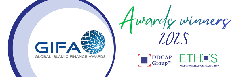 DDCAP Group™ received the GIFA Market Leadership Award (Digital Sharia Compliant Asset Facilitation) 2025, in addition to being the recipient of the Best Islamic Finance Technology Product for ETHOS AFP™ at the 15th Global Islamic Finance Awards 